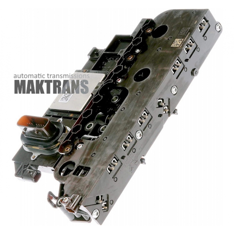 Electronic control unit (ECU) with solenoid block GM 6T70E 6T75E [GEN1]  24264114  demounted from Buick Enclave (AWD) ENGINE GAS, 6 CYL, 3.6L, 2012
