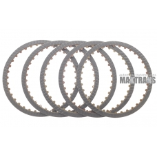 Friction and steel plate kit K2 Clutch 722.6  5 friction plates