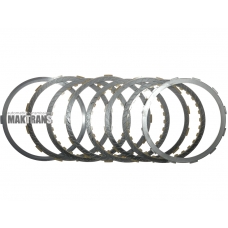 Friction and steel plate kit B1 Brake Clutch Mercedes-Benz 722.6 | 6 friction plates [3 outer teeth / 3 inner teeth]