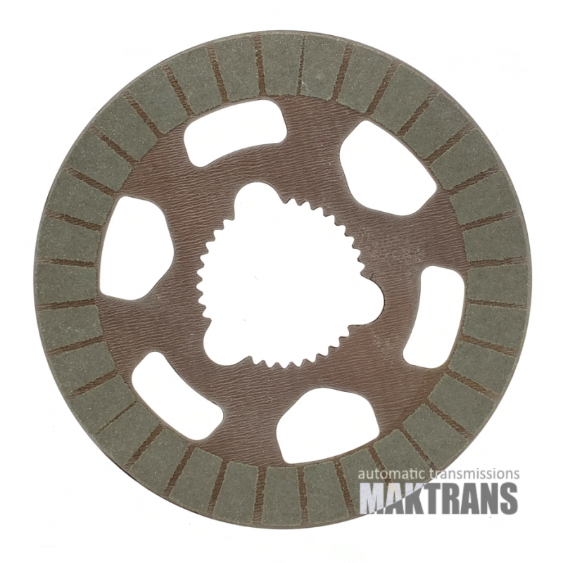 Transfer case friction plate ATC13-1  [outer diameter 133.70 mm, thickness 1.65 mm]