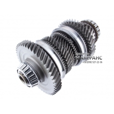 Differential drive shaft with gears 16 teeth (D 55.3mm) 41 teeth (D 115.3mm) 37 teeth (D 82.3mm) 39 teeth (D 97.3mm) and 45 teeth (D 140.3mm) DQ250 02E DSG 6