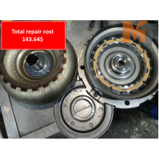 Torque converter repair ZF 6HP26 AT (2 friction plates)
