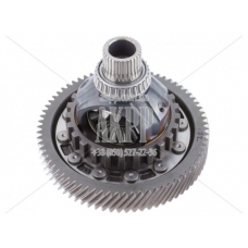 Differential assembly DQ250 02E DSG 6 (62 teeth / with splines 4WD)