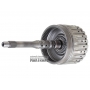 Input shaft with clutch drum E Clutch ZF 6HP26 ZF 6HP28 (total shaft height 308 mm, shaft diameter at the base 30 mm, 5 friction plates)