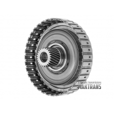 Drum OVERDRIVE Clutch A6MF1 / 2 455143B852 45514-3B852  empty, (for 5 friction plates), 25 teeth sun gear (gear outer diameter 40.75 mm) 