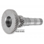 Input shaft [K2] with gears 7DCT450 HAVAL  19T [OD 54.75 mm] / 46T [OD 102.90 mm]