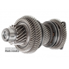 Differential drive shaft No. 1 7DCT450 HAVAL | with gears [18 | 47 | 51 | 37 | 34 | 47] teeth