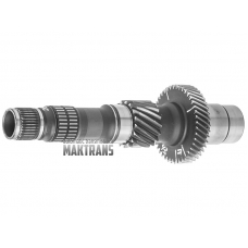 Input shaft K2 VAG AUDI R8  0BZ DL801 [overall height 322 mm, 36 splines, gears 17T OD 58.25 mm  43T 98.80 mm]