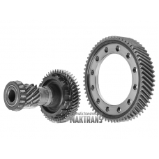 Primary gearset [15  61] AWF8G30 [G263]  intermediate shaft [15T, OD 54.90 mm / 47T, OD 126.75 mm], differential helical gear [12 mounting holes, 61T, OD 195.90 mm]