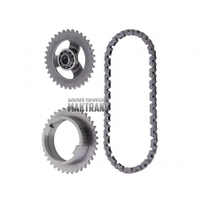 Oil pump drive kit GM JF015E [Chevrolet Spark]  [drive chain, drive and driven gears]