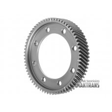 Differential helical gear JATCO CVT JF016E  [8 mounting holes, 68 teeth, outer diameter 195 mm]