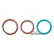 Solenoid Rubber O-Ring Kit 0AM DQ250 DSG7  3 rings per set [OD 15 mm, OD 14 mm, OD 13 mm] 