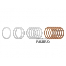 Steel and friction plate kit Forward Clutch 01J [VL 300] / 0AW [VL 380]  6 friction plates [LINTEX], total thickness of the set 31.10 mm