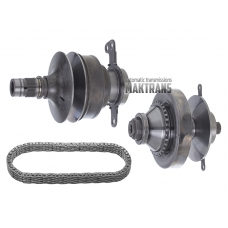 Pulley kit complete with bearings and gear 37 teeth Lineartronic CVT TR580 31012AA010 32462AA020 13144AA181 31446AA680