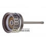 Input shaft with drum 5EAT (total shaft height 435 mm, shaft diameter at the base of the drum 32.80 mm, 5 friction plates)