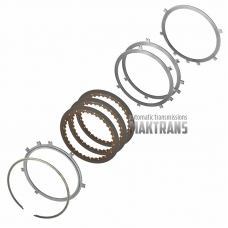 Steel and friction plate kit, package UNDERDRIVE BRAKE A6MF1 09-up 456253B801