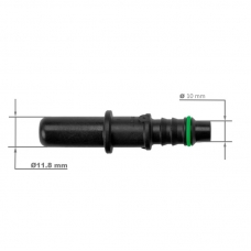 Quick release connector D 11.8  H 10