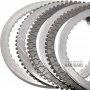 Friction andsteel plate kit F Clutch ( 3 frictions ) FORD 10R80 total set thickness 18 mm / 25 mm