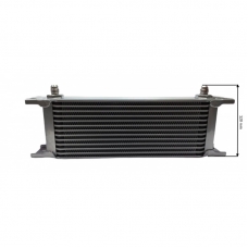 Universal oil cooler 12-row thread pitch 9/16"x18 AN6 fitting