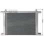 Universal oil cooler 24-row, thread pitch 9/16"x18 Fitting AN6