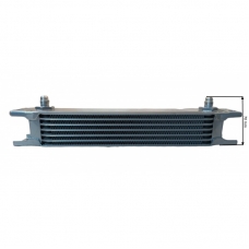 Universal oil cooler 6-row, thread pitch 9/16"x18 Fitting AN6