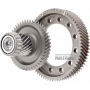 Differential primary gearset [20  73] TOYOTA U760E U760F  [differential helical gear 73 [OD 207 mm], intermediate shaft 20T [OD 61 mm] \ 46T [OD 141 mm]
