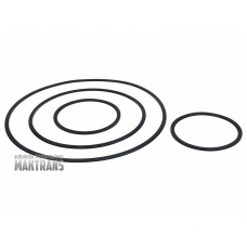 Rubber sealing ring kit HIGH/REV CLUTCH JF506E - 4 pcs: