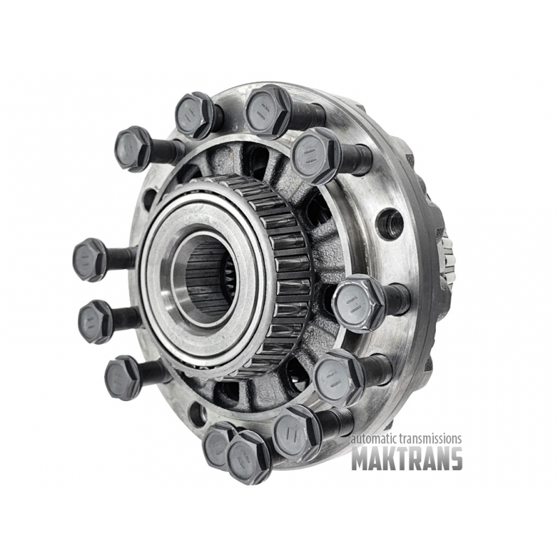 Differential [2WD] Aisin Warner TF80-SC TF81-SC  [total height ↕ 141 mm, 16 mounting bolts, ext. Ø 162 mm, 27 shaft splines]