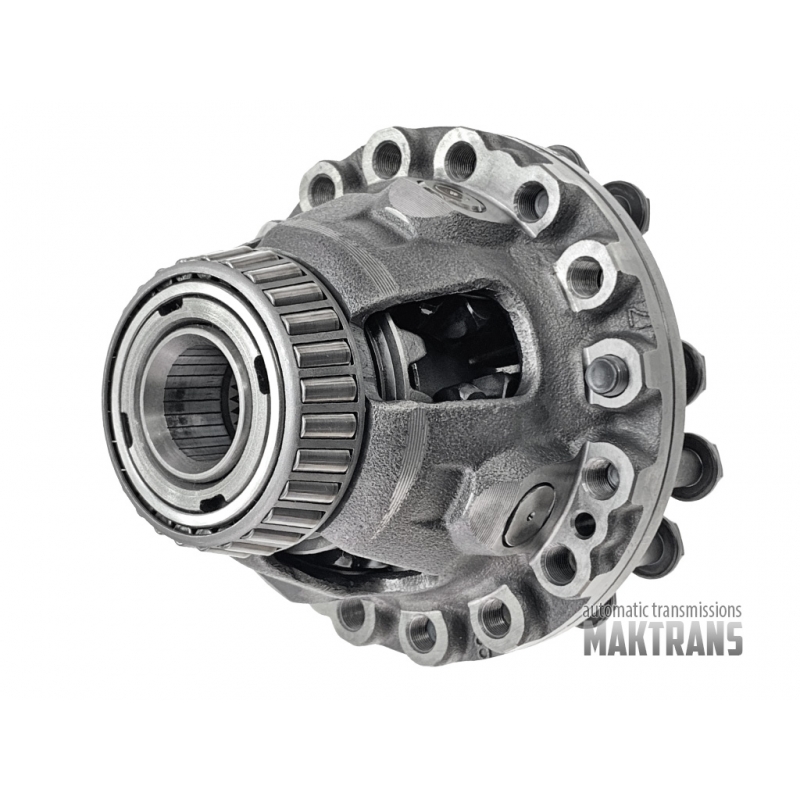 Differential [2WD] Aisin Warner TF80-SC TF81-SC | [total height ↕ 141 mm, 16 mounting bolts, ext. Ø 162 mm, 27 shaft splines]