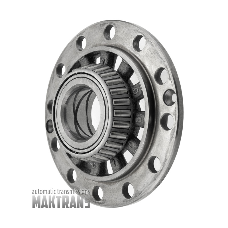 Differential cover Hyundai / KIA A6LF3  [outer Ø 162 mm, int. Ø for semi axle gear 43.10 mm, 12 fixing holes]