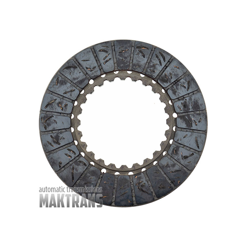 Friction and steel plate kit Engine Clutch JATCO JF018E  CVT-8 [4 friction plates, total set thickness from 33.80 to 34.45 mm]