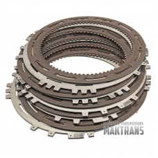 Friction and steel plate kit C3 Clutch MD3060 / Allison 3000 series  [4 friction plates, total kit thickness 29.50 mm]
