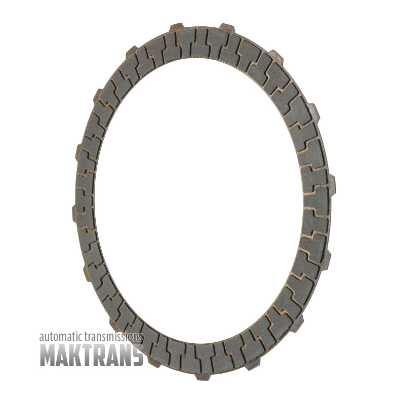 Friction and steel plate kit FORD 10R80 / GM 10L90 E Clutch [total thickness of the set 30.45 mm, 5 friction plates]