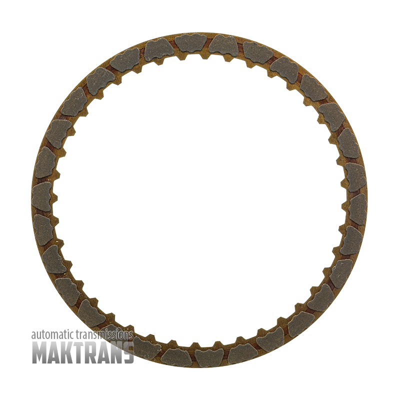 Friction and steel plate kit C4 Clutch TOYOTA UB80 [total thickness of the set 16.35 mm, 4 friction plates]