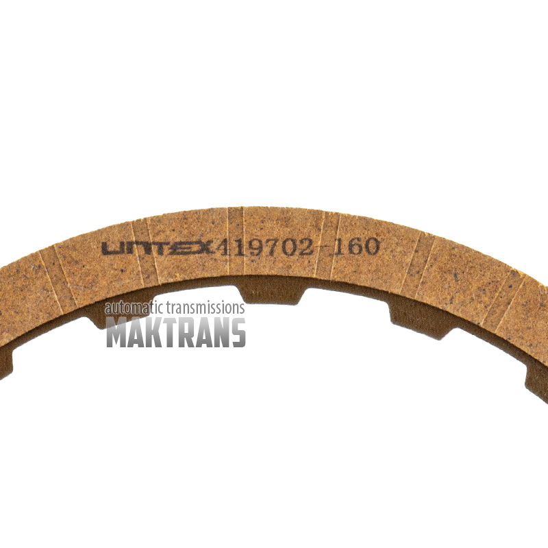 Friction plate 8L45 4-5-6-7-8 / REVERSE [OD 142 mm, 20T, thickness 1.6 mm]