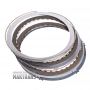 Friction and steel plate kit 3-7 Clutch FORD 8F24 [2 friction plates]
