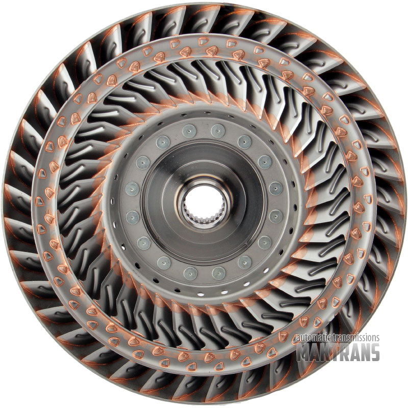 Torque converter turbine wheel Aisin Warner TF80-SC, TF81 / 44A120