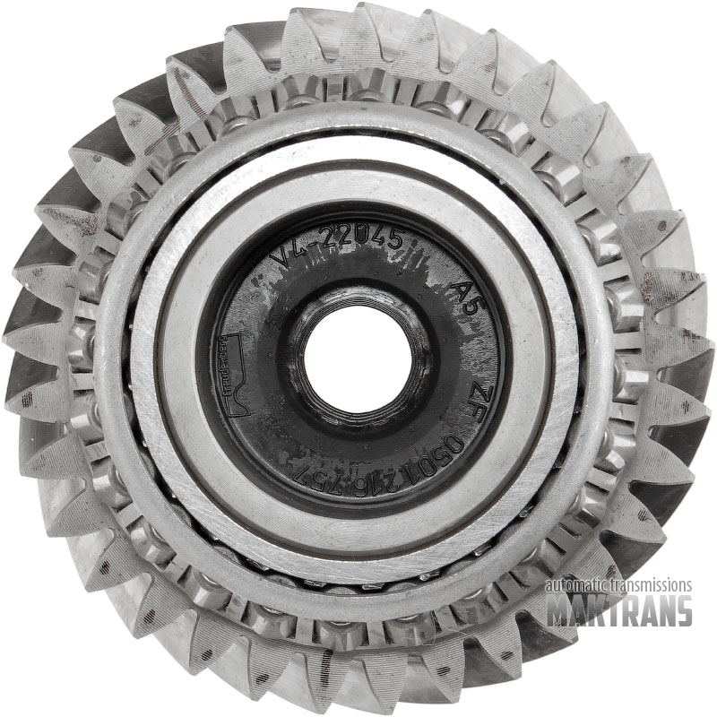 Transfer case helical gear ZF 8HP55A 8HP65A / [33 teeth, outer Ø ~ 94.30, height 128 mm]