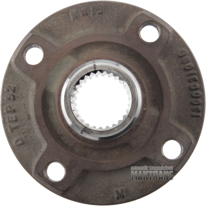 Transfer case rear flange SsangYong Kyron / Borg Warner A03800 / 1300031006 [4 mounting holes (distance between hole centers 63 mm, 26 splines]