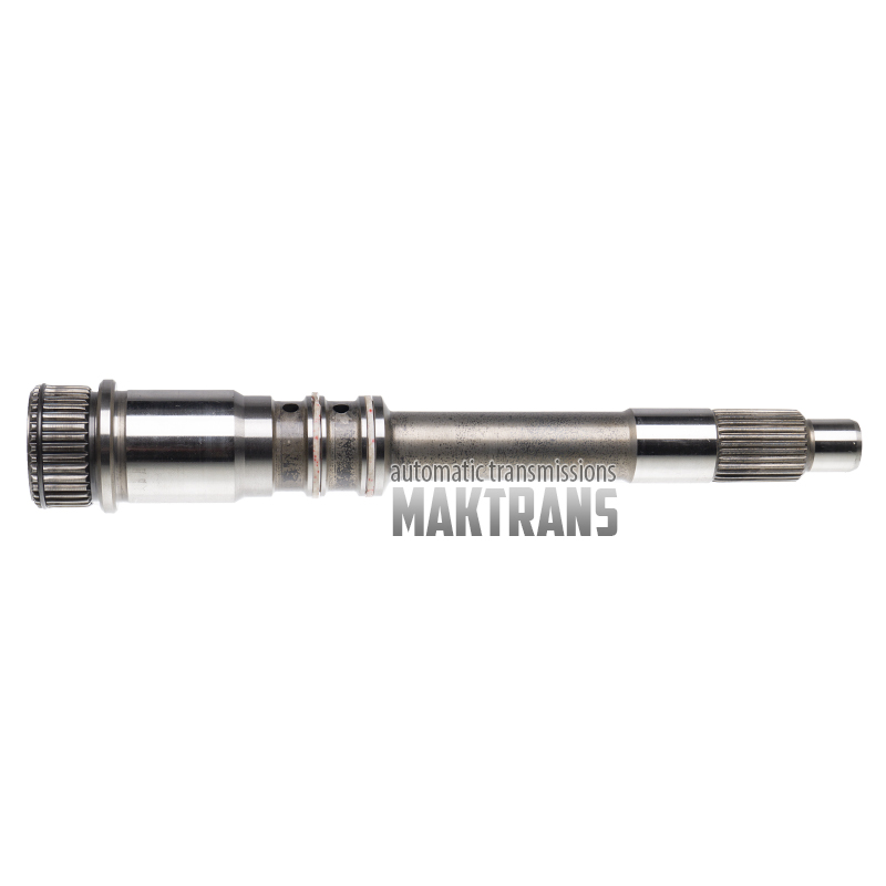 Input shaft DODGE / CHRYSLER 45RFE 545RFE 5114582AA [total length 261 mm, 29 splines (external Ø 23.50 mm) / 35 splines (external Ø 37.85 mm)]