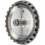 Chain drive gear FORD 8F24 J1KP-7G130-MA J1KP-7096-AE / 43 teeth (outer Ø 143 mm), gear width 17.20 mm, 40 splines (outer Ø 30.60 mm)
