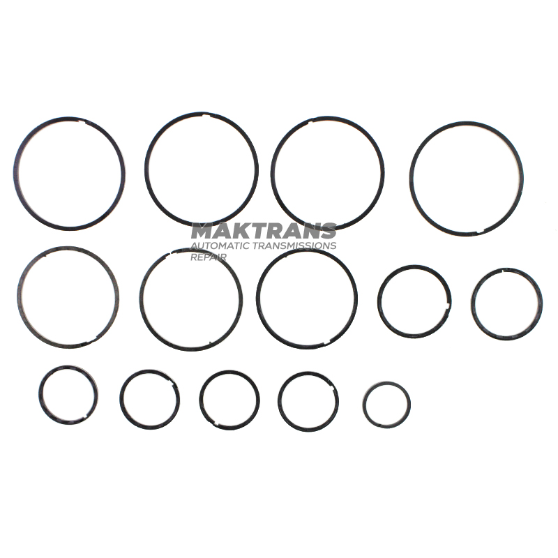 Set of plastic split o-rings TOYOTA UB80 - (14 rings included)