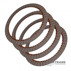 Friction disc set B Clutch GM 10L1000 - 4 discs included (68 teeth, outer Ø 199.75 mm, thickness 1.80 mm)