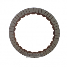 Friction disc E Clutch (5-6-7-8) FORD 8F35 JM5Z-7B164-A / GM 9T65 9T60 9T50 9T45 6-7-8-9 Clutch - (thickness 1.60 mm, outer Ø 122 mm, 24 teeth)