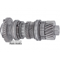 Output shaft №2 driving gear diameter 88 mm 21T 6th 30T 5th 33T Reverse 38T, automatic transmission DCT450 (MPS6) used