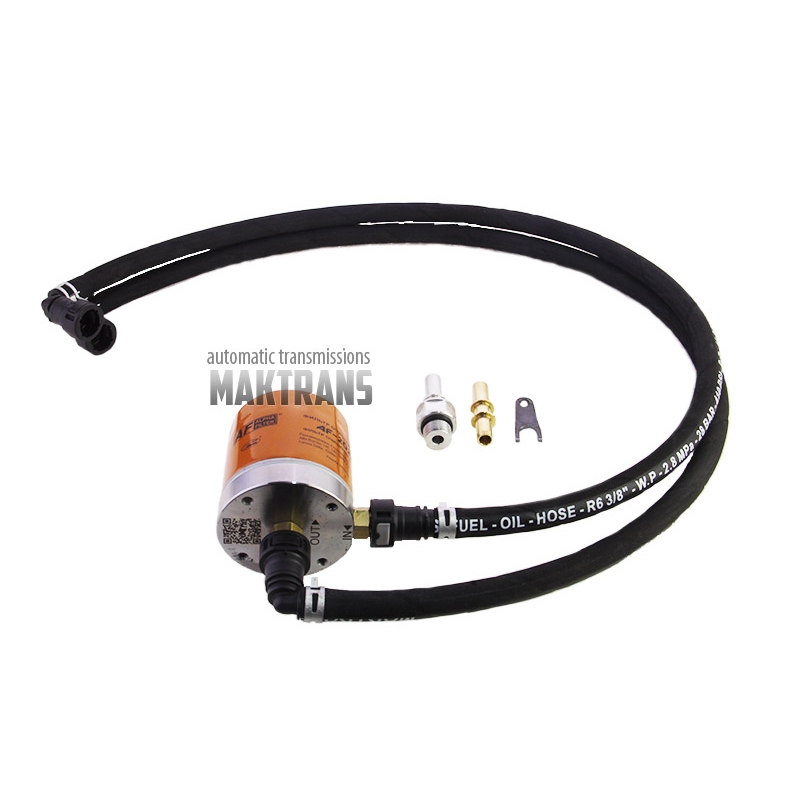 Additional filtration kit 6F35 connection via thermostat only Ford explorer