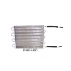 Additional radiator, rubber oil-resistant reinforced hose, connections crimped with aluminum sleeves, radiator dimensions - 19mm * 254mm * 395mm