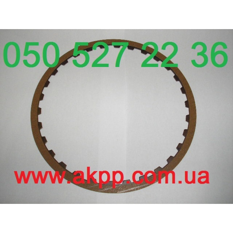 Friction plate   A clutch ZF 6HP19X 6HP19A 6HP21X 04-up 169mm 30T 1.63mm 1071272005 318700-163 143700-163